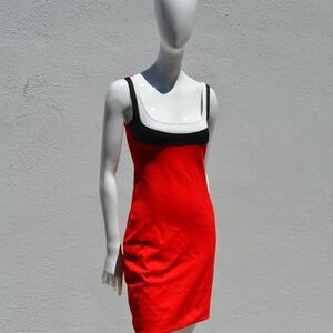 Cache Vibrant Red Dress